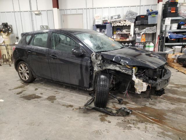JM1BL1M54B1405318 - 2011 MAZDA 3 S BLACK photo 4