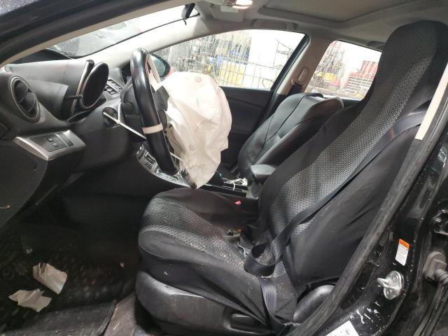 JM1BL1M54B1405318 - 2011 MAZDA 3 S BLACK photo 7