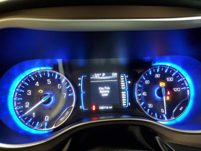 2C4RC1BG2HR527229 - 2017 CHRYSLER PACIFICA TOURING L CHARCOAL photo 9