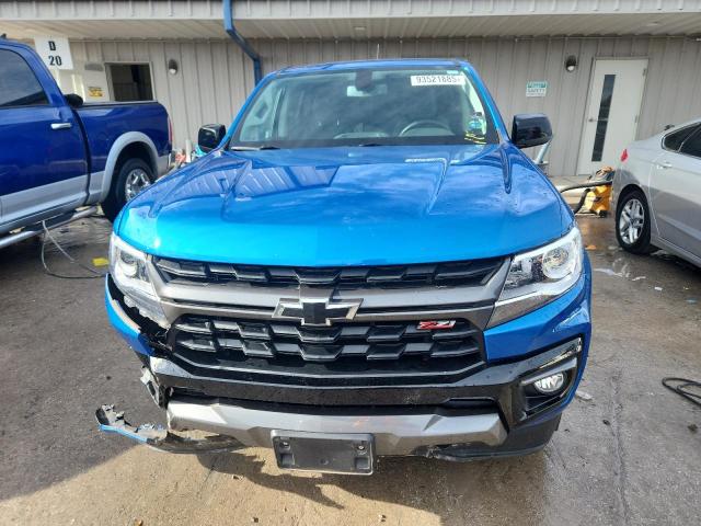 1GCGTDEN1N1315313 - 2022 CHEVROLET COLORADO Z71 BLUE photo 5