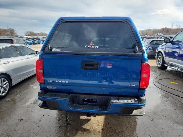1GCGTDEN1N1315313 - 2022 CHEVROLET COLORADO Z71 BLUE photo 6
