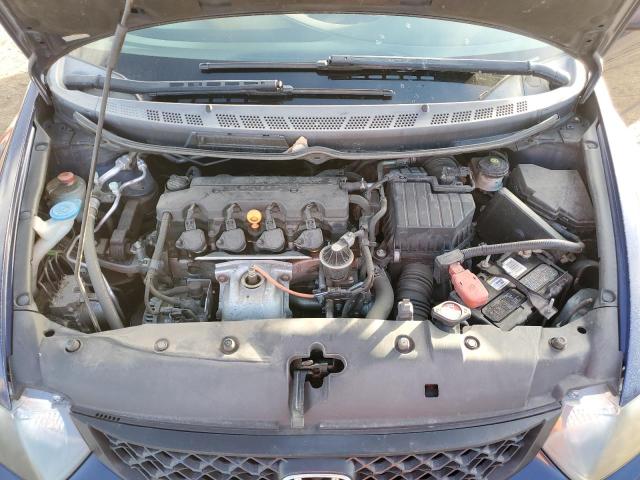 2HGFG12919H513128 - 2009 HONDA CIVIC EXL BLUE photo 11