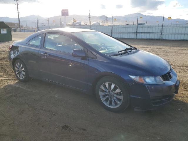 2HGFG12919H513128 - 2009 HONDA CIVIC EXL BLUE photo 4