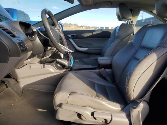 2HGFG12919H513128 - 2009 HONDA CIVIC EXL BLUE photo 7