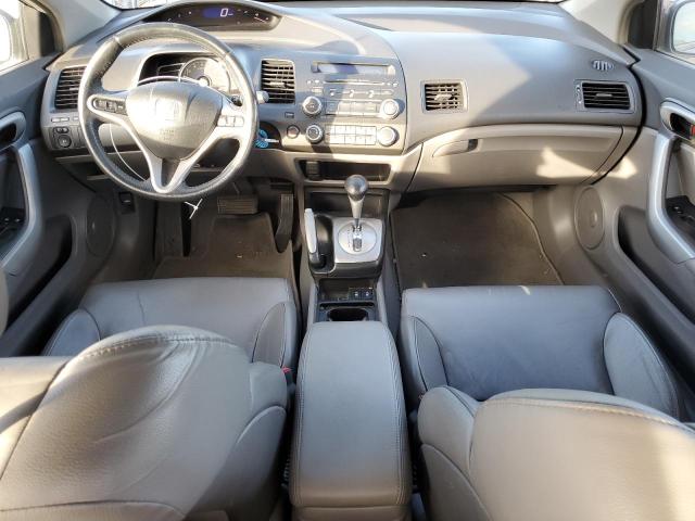 2HGFG12919H513128 - 2009 HONDA CIVIC EXL BLUE photo 8