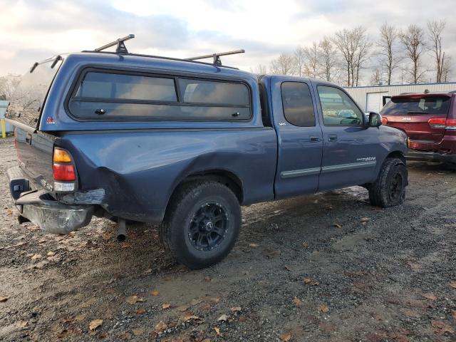 5TBBT44194S446833 - 2004 TOYOTA TUNDRA ACCESS CAB SR5 BLUE photo 3