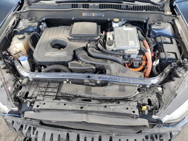 3FA6P0LU4JR277729 - 2018 FORD FUSION SE HYBRID ლურჯი ფოტო 11