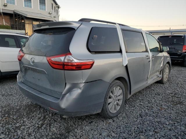 5TDYK3DC0FS663674 - 2015 TOYOTA SIENNA XLE ლურჯი ფოტო 3
