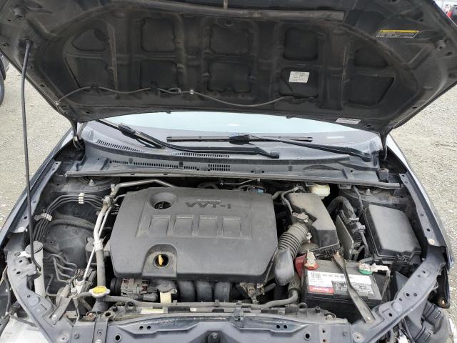 2T1BURHE2HC770204 - 2017 TOYOTA COROLLA L Սև լուսանկար 11