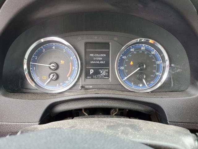 2T1BURHE2HC770204 - 2017 TOYOTA COROLLA L Սև լուսանկար 9