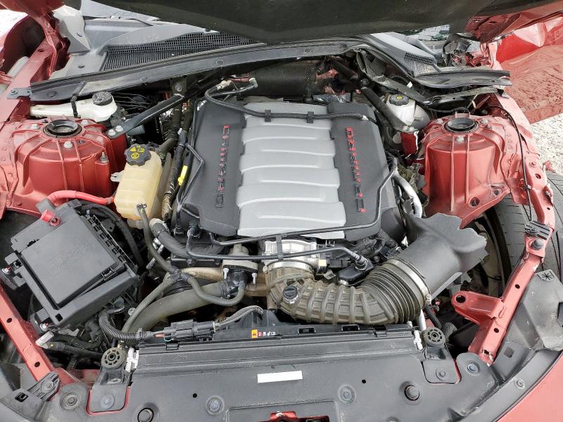 1G1FH1R74N0105231 - 2022 CHEVROLET CAMARO SS RED photo 11