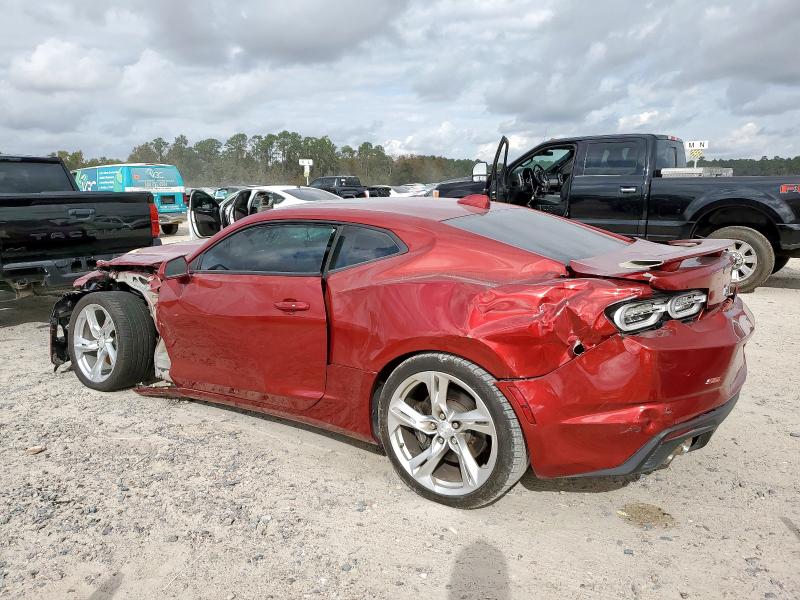 1G1FH1R74N0105231 - 2022 CHEVROLET CAMARO SS RED photo 2