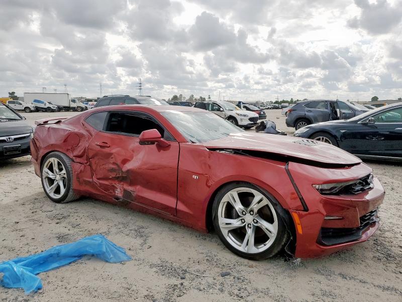 1G1FH1R74N0105231 - 2022 CHEVROLET CAMARO SS RED photo 4