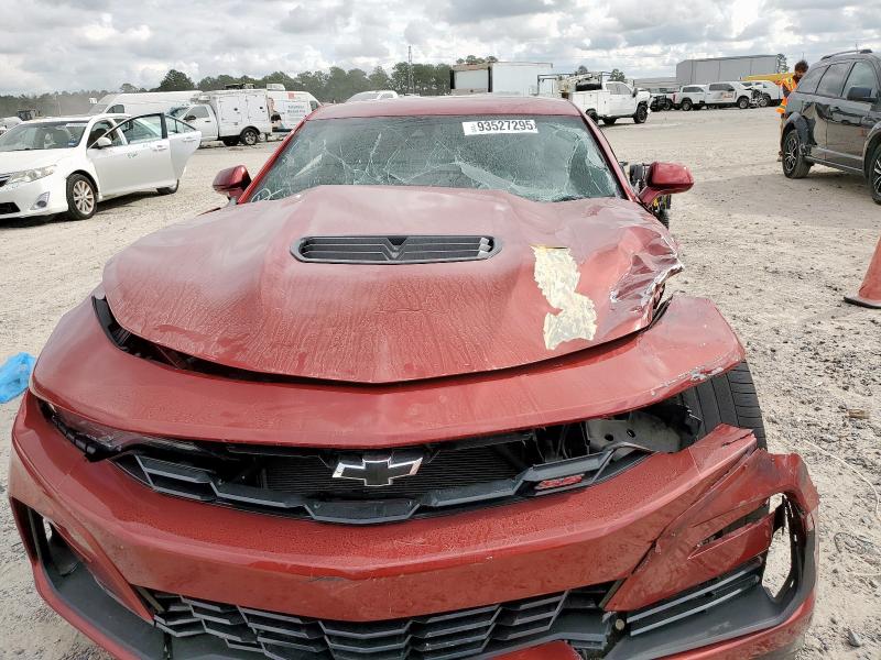 1G1FH1R74N0105231 - 2022 CHEVROLET CAMARO SS RED photo 5