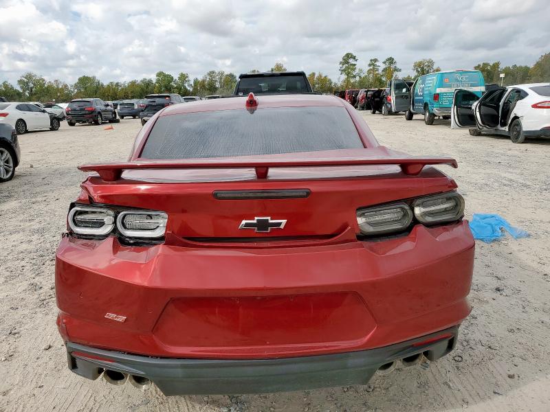 1G1FH1R74N0105231 - 2022 CHEVROLET CAMARO SS RED photo 6
