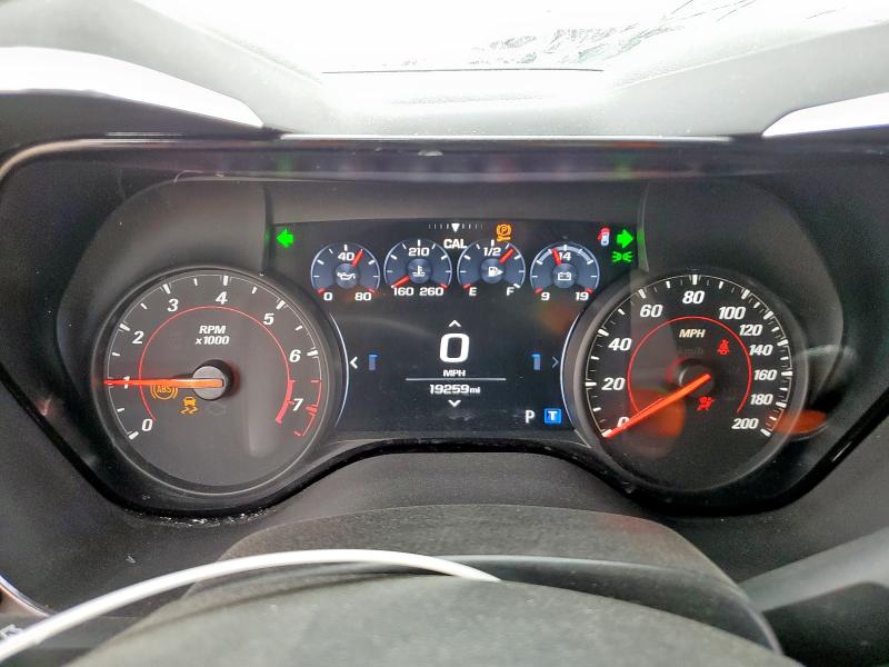 1G1FH1R74N0105231 - 2022 CHEVROLET CAMARO SS RED photo 9