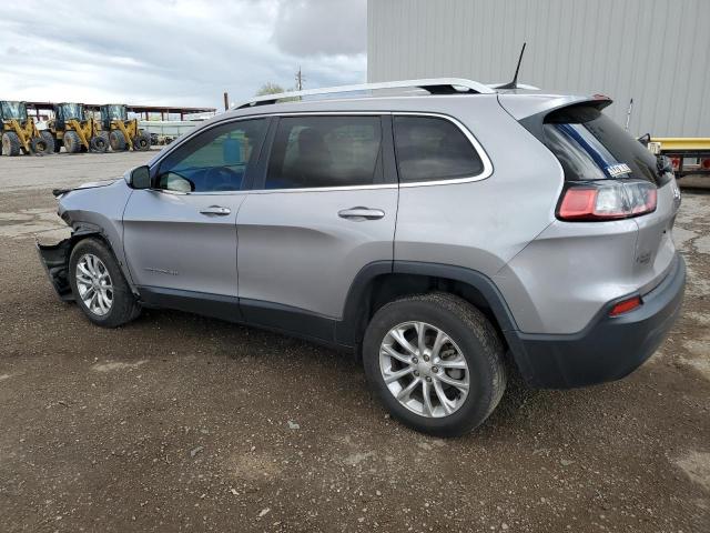 1C4PJLCB0KD376803 - 2019 JEEP CHEROKEE LATITUDE Srebrny zdjęcie 2