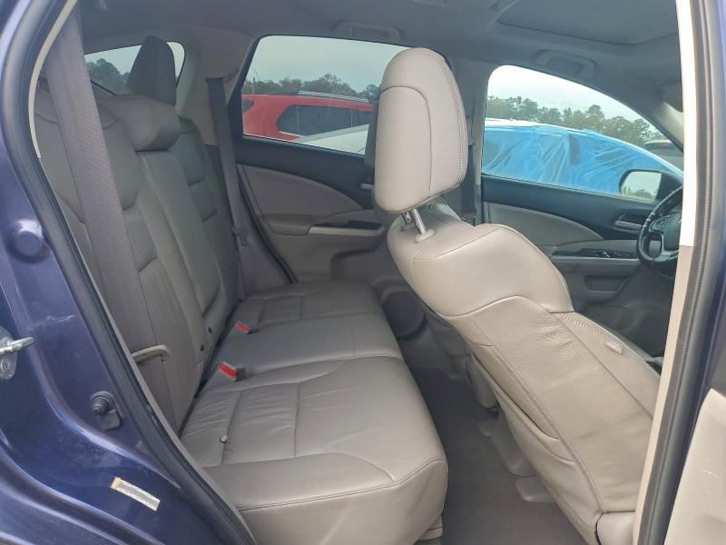 JHLRM3H78CC003121 - 2012 HONDA CR-V EXL BLUE photo 11