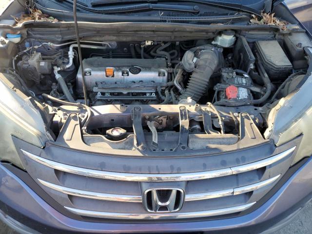 JHLRM3H78CC003121 - 2012 HONDA CR-V EXL BLUE photo 12