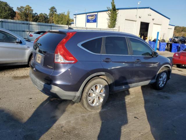 JHLRM3H78CC003121 - 2012 HONDA CR-V EXL BLUE photo 3