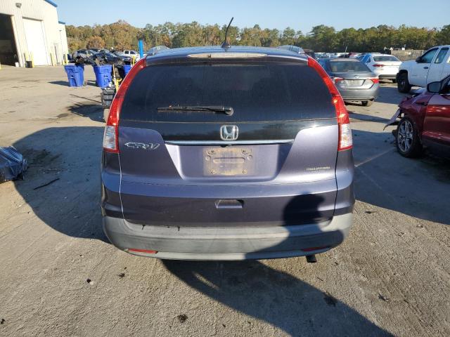 JHLRM3H78CC003121 - 2012 HONDA CR-V EXL BLUE photo 6