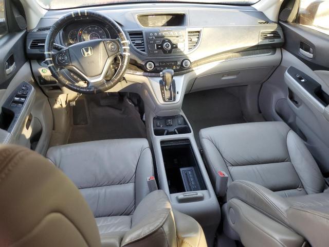 JHLRM3H78CC003121 - 2012 HONDA CR-V EXL BLUE photo 8