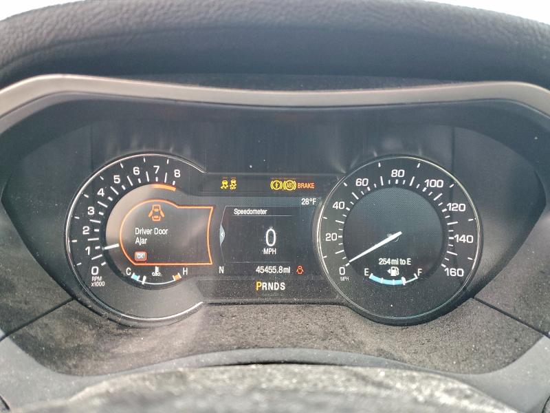 3LN6L5B95LR619512 - 2020 LINCOLN MKZ BLACK photo 9