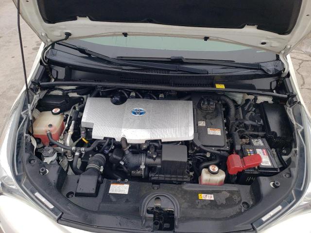 JTDKARFU8J3057129 - 2018 TOYOTA PRIUS Beyaz fotoğraf 11