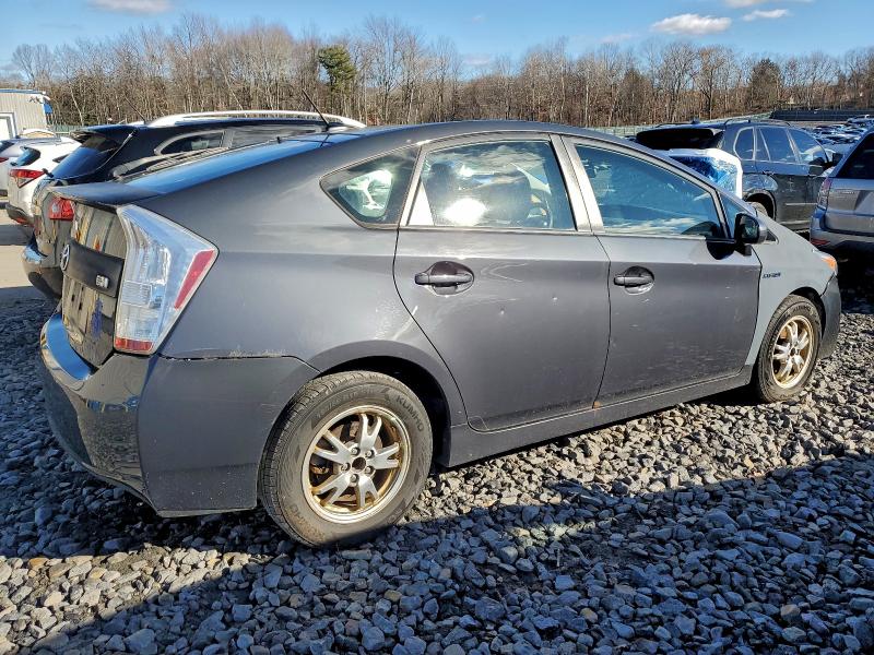 JTDKN3DU4A0008077 - 2010 TOYOTA PRIUS გრაფიტი ფოტო 3