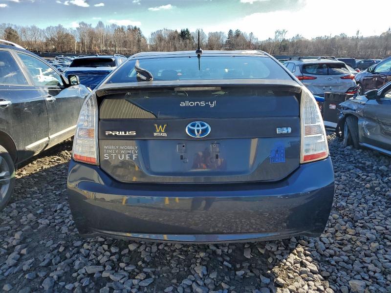 JTDKN3DU4A0008077 - 2010 TOYOTA PRIUS გრაფიტი ფოტო 6