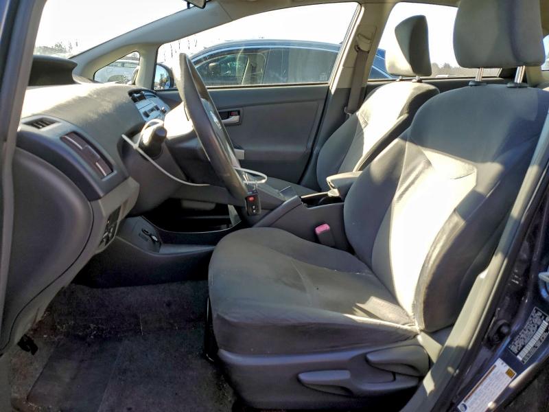 JTDKN3DU4A0008077 - 2010 TOYOTA PRIUS გრაფიტი ფოტო 7