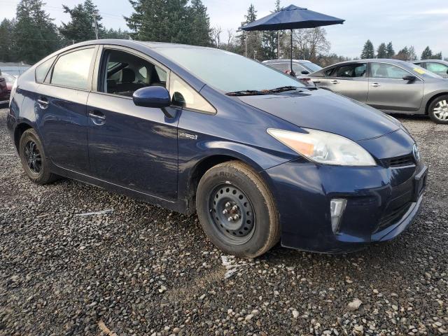 JTDKN3DU2C1507487 - 2012 TOYOTA PRIUS BLUE photo 4