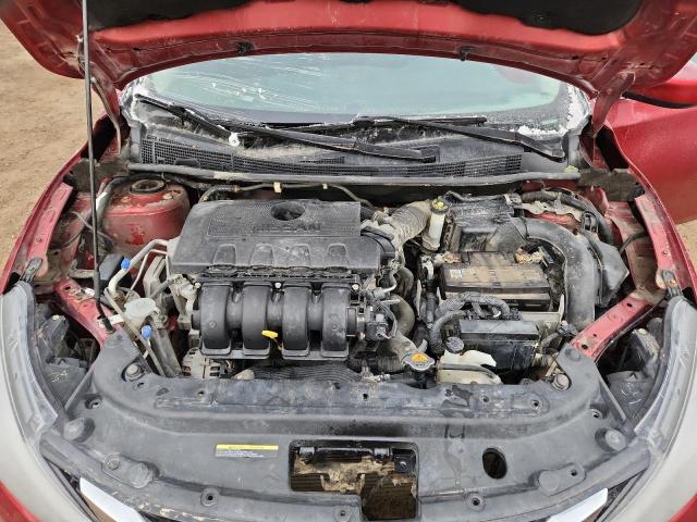 3N1AB7AP2KY209612 - 2019 NISSAN SENTRA S 红色 照片 11