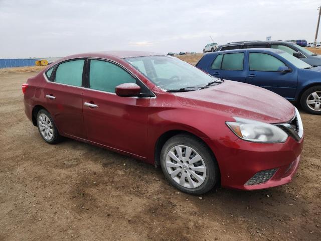 3N1AB7AP2KY209612 - 2019 NISSAN SENTRA S 红色 照片 4