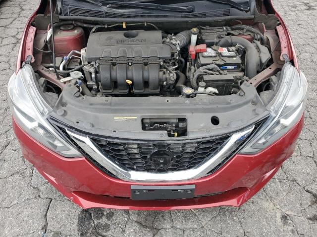 3N1AB7AP1KY262138 - 2019 NISSAN SENTRA S Қызыл фото 11