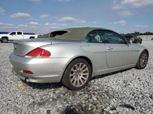 WBAEK73464B320356 - 2004 BMW 645 CI AUTOMATIC SILVER photo 3