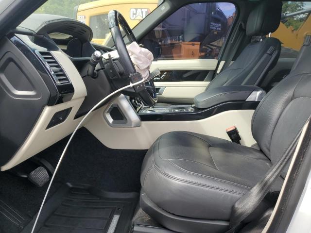 SALGS2SVXKA544430 - 2019 LAND ROVER RANGE ROVE HSE WHITE photo 7