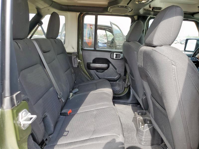 1C4HJXDN7MW512856 - 2021 JEEP WRANGLER U SPORT მწვანე ფოტო 10