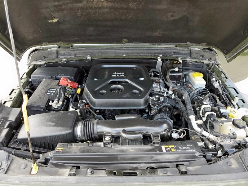 1C4HJXDN7MW512856 - 2021 JEEP WRANGLER U SPORT მწვანე ფოტო 11