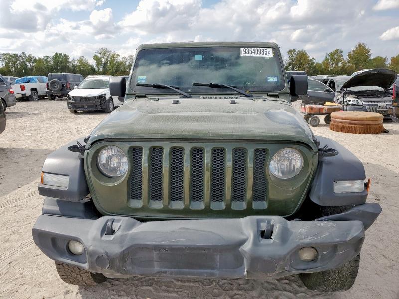1C4HJXDN7MW512856 - 2021 JEEP WRANGLER U SPORT მწვანე ფოტო 5