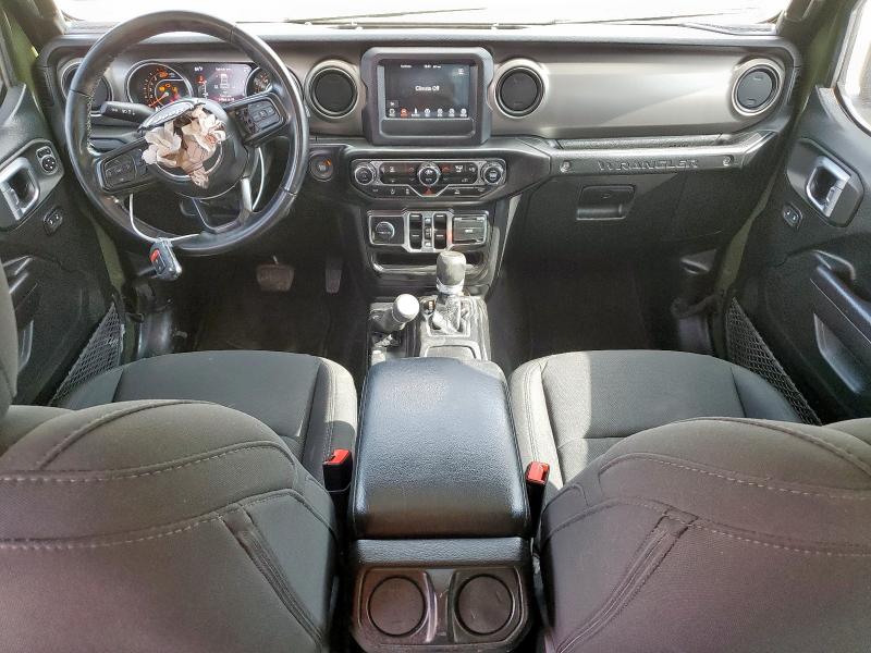 1C4HJXDN7MW512856 - 2021 JEEP WRANGLER U SPORT მწვანე ფოტო 8