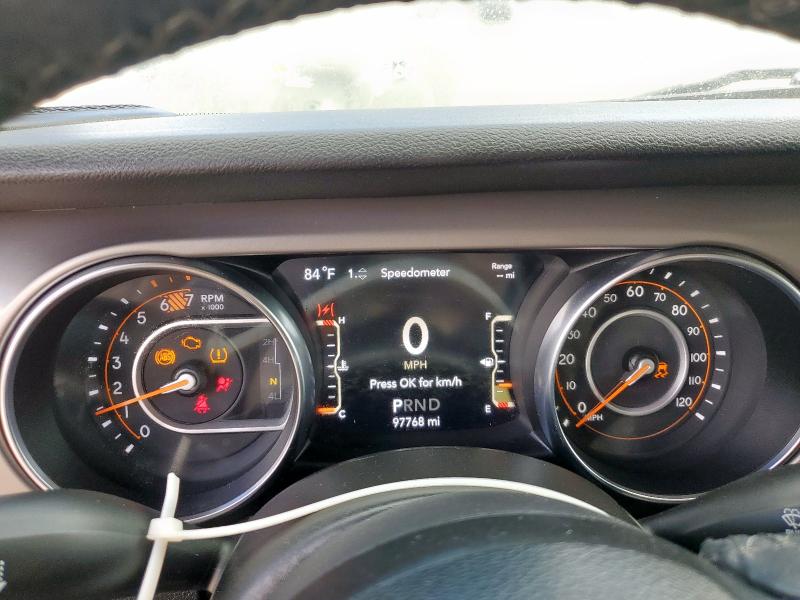 1C4HJXDN7MW512856 - 2021 JEEP WRANGLER U SPORT მწვანე ფოტო 9