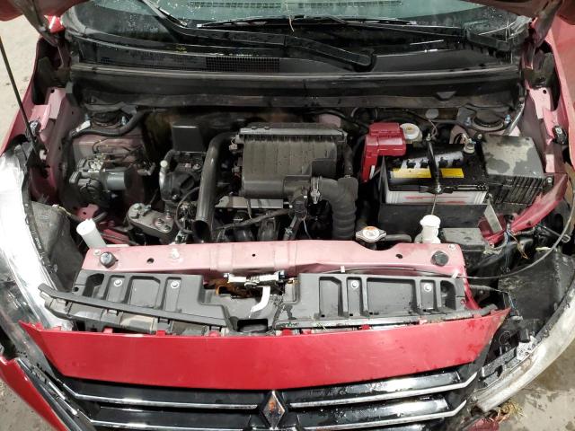 ML32AUHJ8RH036241 - 2024 MITSUBISHI MIRAGE ES RED photo 11
