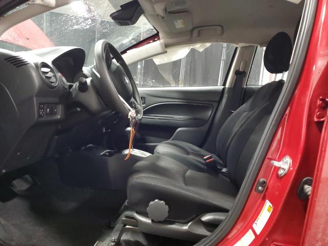 ML32AUHJ8RH036241 - 2024 MITSUBISHI MIRAGE ES RED photo 7