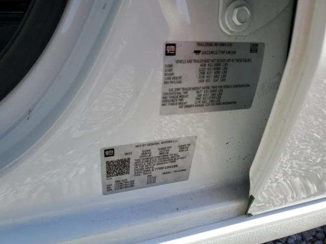 1GC1WLE77RF186186 - 2024 CHEVROLET SILVERADO C2500 HEAVY DUTY WHITE photo 12