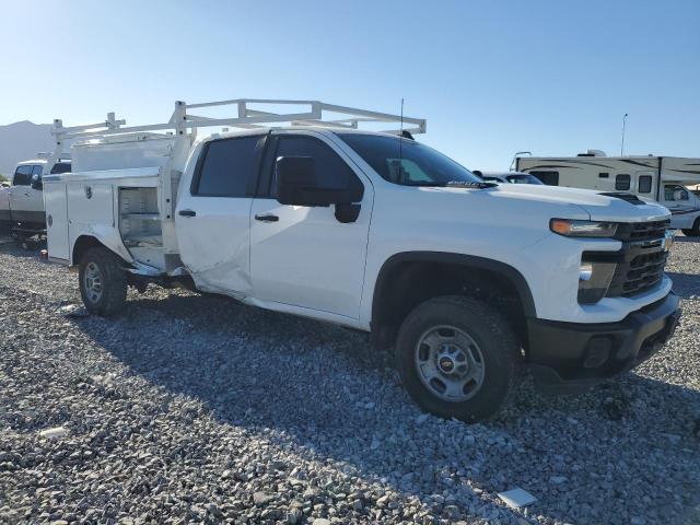 1GC1WLE77RF186186 - 2024 CHEVROLET SILVERADO C2500 HEAVY DUTY WHITE photo 4