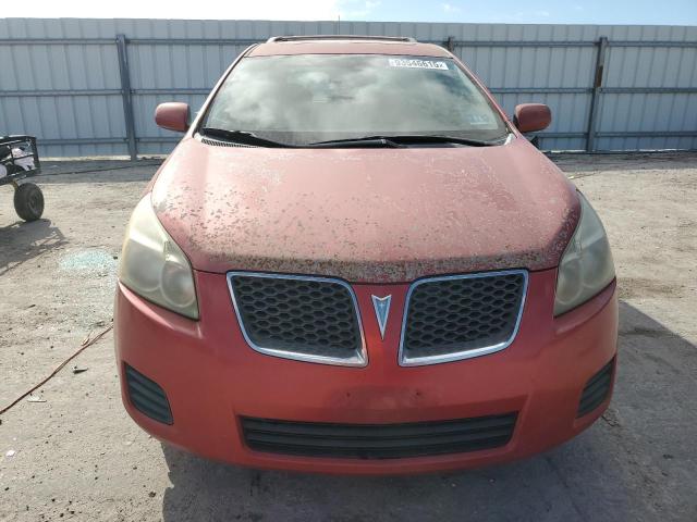 5Y2SP67019Z467210 - 2009 PONTIAC VIBE წითელი ფოტო 5