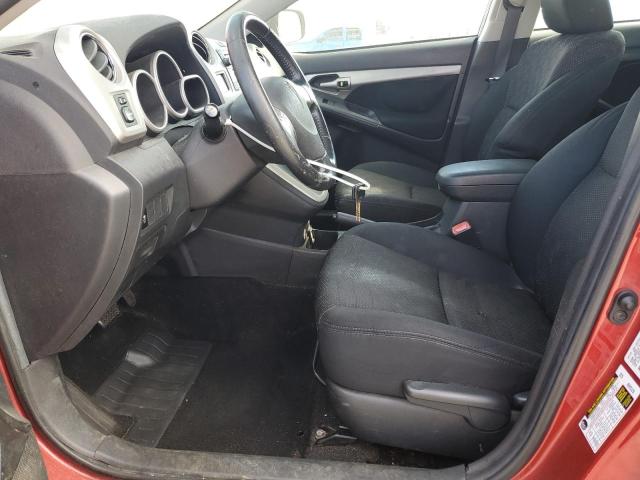 5Y2SP67019Z467210 - 2009 PONTIAC VIBE წითელი ფოტო 7