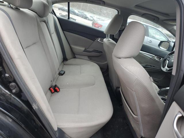 2HGFB2F80DH533370 - 2013 HONDA CIVIC EX BLACK photo 10