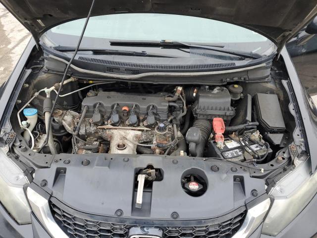2HGFB2F80DH533370 - 2013 HONDA CIVIC EX BLACK photo 11